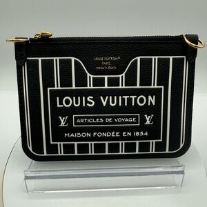 NWOT 🔥Louis Vuitton blk neverfull inside out BB pochette